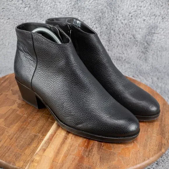 Clarks Shoes Clarks Mila Myth Womens Black Block Heels Leather